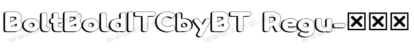BoltBoldITCbyBT Regu字体转换